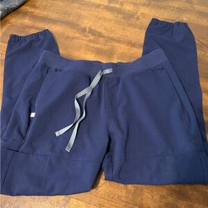 Figs Navy Jogger Pants Womens Large